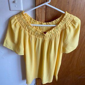 Lorenza Blau Yellow Blouse Size 36 (Mexico)